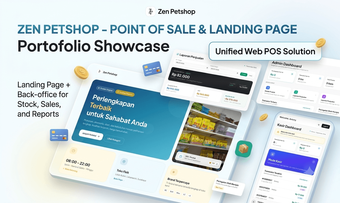 Zen POS: Modern Web-Based Point of Sale & Inventory System